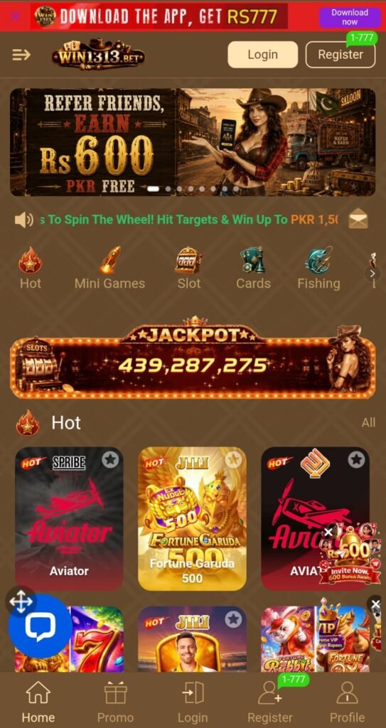 WIN 1313 BET Game