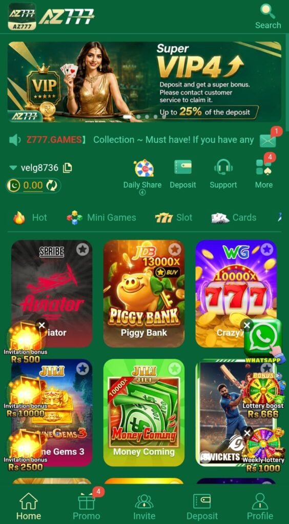 AZ 777 Game
