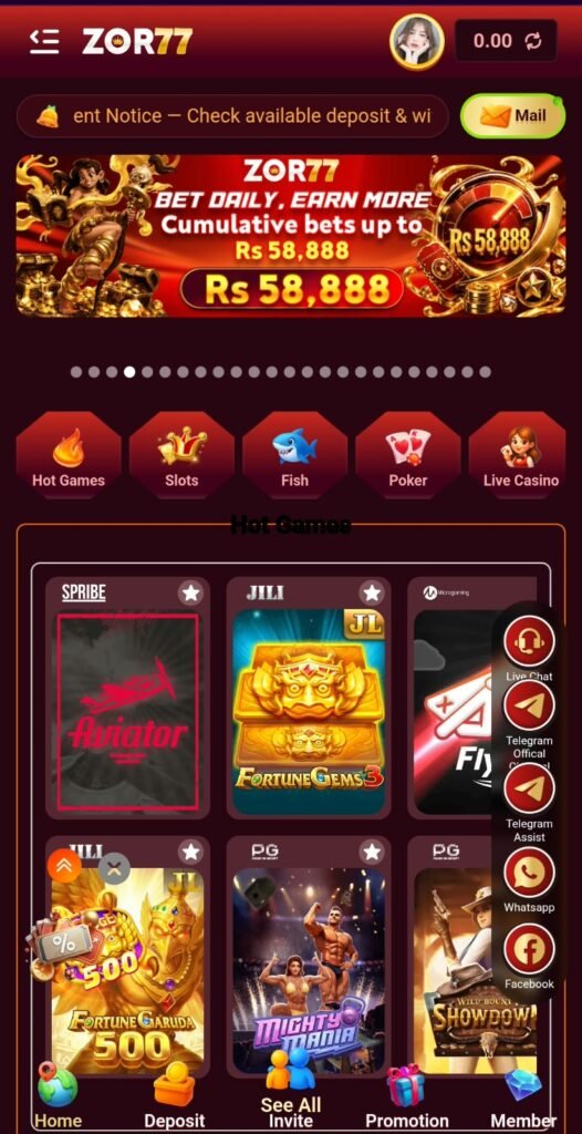  ZOR77 GAME